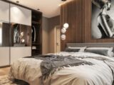 Inspiracje i rozwiązania do nowoczesnej sypialni zintegrowanej z garderobą lub łazienką