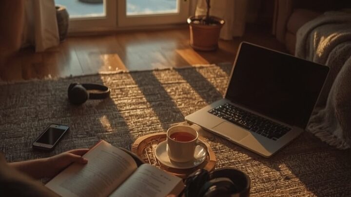 Wyciszenie przed snem dzięki prostemu rytuałowi zamknięcia oczu